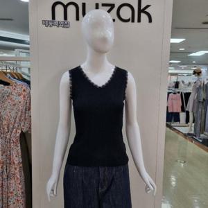 무자크 DP01 V넥민소매 Mp5wkt03