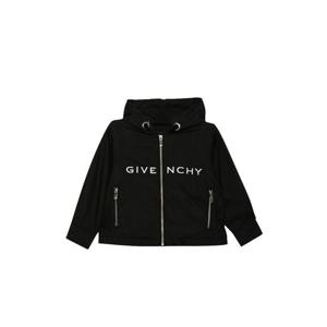 지방시 여아 블랙 Kway 자켓 H16087K_09B