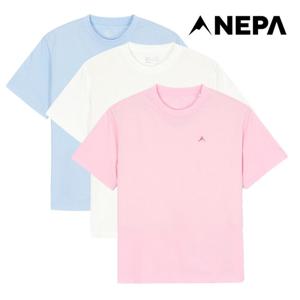 네파 여성 로고 그래픽 반팔 티셔츠 7L45375