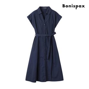 [보니스팍스(여성의류)]오픈 카라 셔츠 원피스 (XP5OP018M0)
