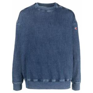 25 FW 디젤 디젤 디크립 트랙 데님 스웨트셔츠 A0394309C99 TP434091942