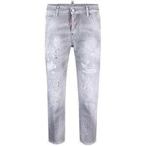 25 FW 디스퀘어드2 디스트레스드 로우라이즈 크롭 진  S75LB0730S30260 TP432195477