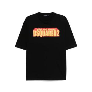 25 FW 디스퀘어드2 슬로건 프린트 티셔츠 S71GD1553S23009 TP438098076