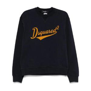 25 FW 디스퀘어드2 로고 플록 스웨트셔츠 S74GU0849S25516 TP434405187