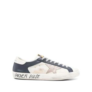 골든구스 스니커즈 GMF00103F006902 82869 WHITE DARK BLUE GUN