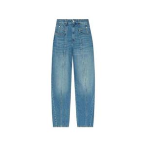 Isabel Marant Vetan 하이웨이스트 진 PA0045FBB1H06I BLUE TP942389667