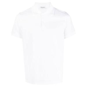 생로랑 폴로 티셔츠 712300 YB2OC9000 White
