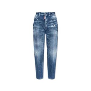 Dsquared2 디스트레스드 테이퍼드 레그 진 S75LB1028S30342 470 TP936450017