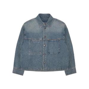 우영미 코듀로이 데님 셔츠 블루   24FW W243SH20993L