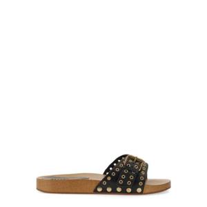 Isabel Marant Jaso 클로그 슬라이드 SO0003A1C67S 01BK TP944343722