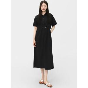 [엘케이트] 여자 원피스 데일리 포켓 아노락 여름 롱원피스 LJL004