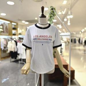[멜로디가든]M25M6T118_배색라운드 티셔츠