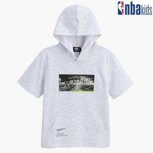 [NBA KIDS]MIA 그래픽전사 후드 반팔티셔츠 K212TH301P