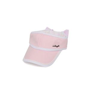 여성 백리본 배색 썬캡 WWM22C09P1