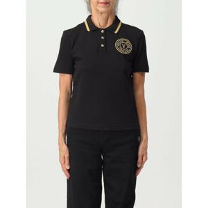[VERSACE] 라프리마 여성 폴로 셔츠 티셔츠 75HAGT08CJ01T G89 블랙 /6