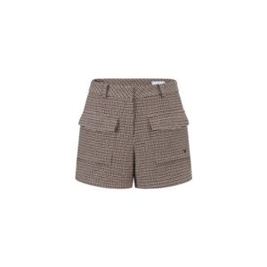 캘러웨이골프반바지 PQC CWPS24F403_BE 여성 가을 체크 카고 쇼츠