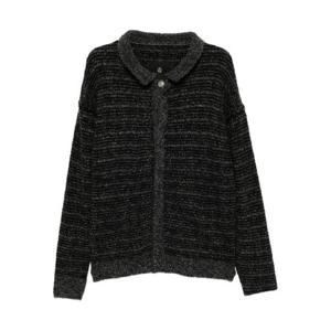 25 FW BAPE BLACK A BATHING APE logo embroidered cardigan 001KNK701302M TP440840915