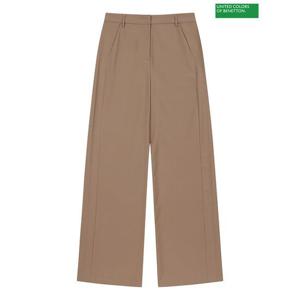 [베네통] High-waist wide pant 3F_4RGYDF047_34A