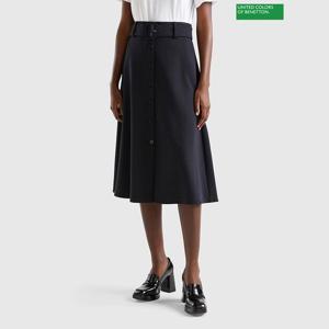 [베네통] Button belted long skirt 3F_49HHD001V_100