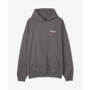 발렌시아가 폴리티컬 캠페인 후드 - 그레이  620973TNVG61227