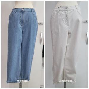 올리비아하슬러 DP01 밴딩 테이퍼드핏 데님 OHEMDP105
