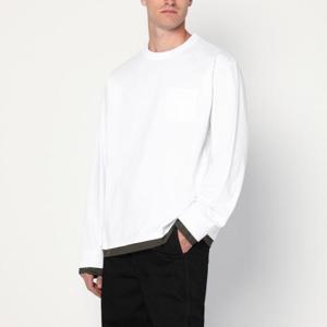 사카이 반팔 티셔츠 2503795MCO 101 WHITE