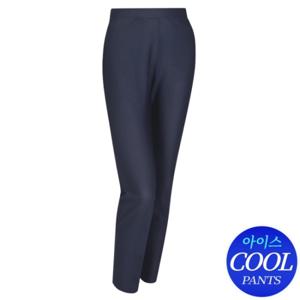 [샵앤]여성 데일리 엠보 밴딩 스판 슬랙스 ACE-WPT-0496-네이비