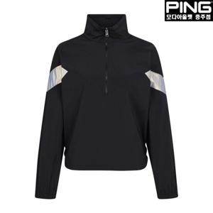 [핑]여성 절개 배색 아노락 점퍼 121D1JP290_BK2_CJ