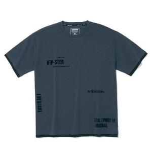 인터크루 HC10 남여레터링배치변형반팔티 ITZ2TM02A