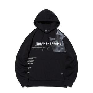 인터크루 HC10 프린트 캐쥬얼 후드티셔츠 ITX1TH02A