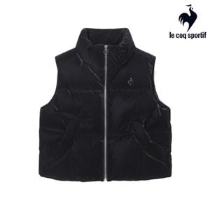 [르꼬끄][30% OFF] 여성 뤼미에르 크롭 다운 조끼 QP422ODVN1_BLK