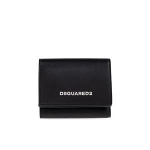 Dsquared2 로고 플라크 삼단 지갑 WAW004001500001 2124 TP947243599