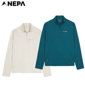 네파[택가 119.000원](7L55402) 남성 봄가을 패스파인더 더블 자가드메쉬 집업티셔츠