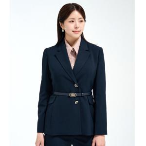 [미니멈]투버튼 벨티드 자켓 (MZCGWJ8990 DV2)_IC