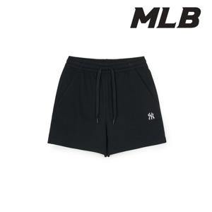 [MLB] 여성 베이직 와플 3.5부 반바지 3FSPB0253 50BKS