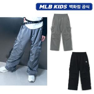 [MLB키즈PG] 걸즈 리본 카고 투웨이 우븐팬츠 2종 택1 (7FWPB1554)