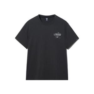 휠라 공용 폴리스판 그래픽 티셔츠 FS2RSH2405X-BLK