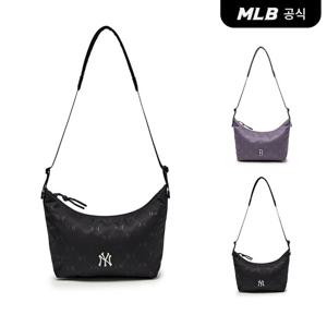 [MLB공식] 25N 다이아 모노그램 스포티브 호보백 (2 COLOR) 3ABQM025N