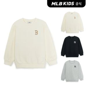 [MLB키즈 공식] 25FW 베이직 스몰로고 맨투맨 (3color) 7AMTB1654