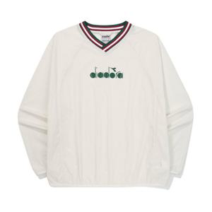 [디아도라]디아도라 V넥 긴팔 피스테 OFF WHITE D5321TPI03-OWH