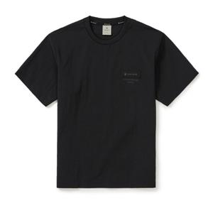 스노우피크 루트 우븐 패치 반팔 티 S25MMRTS82 BK CC