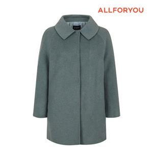 [올포유] 여성 레터링 니트 배색 핸드메이드 코트 ALCTL9321-830