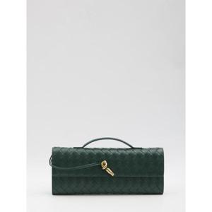 BOTTEGA VENETA 보테가 베네타 안디아모 그린 클러치백 2188580