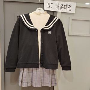[오후]50~~ 면 가디건~~사랑스럽고 단정한 세일러 가디건 OHCK23152