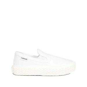 25 FW 랑방 round toe sneakers FWSKLK02NAPAP23 TP442094081