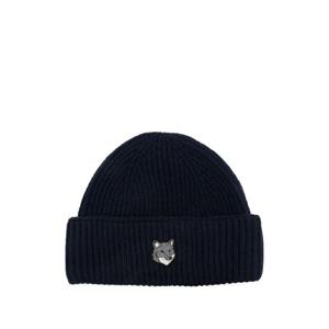 25 FW Maison Kitsune 로고 자수 골지 비니 PM06112KT1022 TP442080500