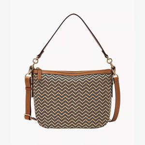 파슬 여성 졸리 크로스백 ZB11136279 Chevron Straw