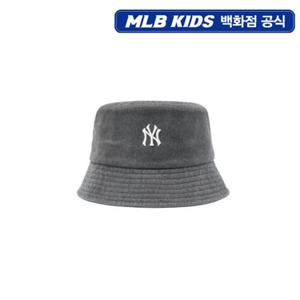 [MLB키즈PG] 스톤 워싱 버킷햇 (7AHTB045N-50CGD)
