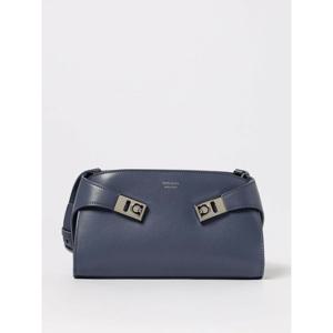 [SALVATORE FERRAGAMO] 라프리마 여성 숄더 백 785117 GRAPHITE Blue /6