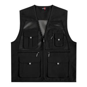 [랜더스]랜더스고급 왕망사 조끼(LD450) 블랙